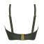 Annadiva Swim Plain Longline Bikinitop Olive