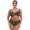 Elomi Badmode Plain Sailing Beugel Bikinitop Black Daisy