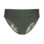 Annadiva Swim Plain Vouwbroekje Olive