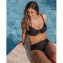 Annadiva Swim Plain Vouwbroekje Black