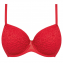 Freya Soiree Lace Plunge BH Rouge