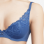 Chantelle Orangerie Plunge BH Bleu du Nord
