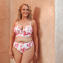 Annadiva Swim Poppies Hoog Bikinibroekje Golden Flower