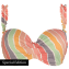 Beachlife x Annadiva Rainbow Multiway Bikinitop