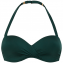 Beachlife Rich Green Bandeau Bikinitop