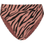 Rose Zebra High Waist Bikinibroekje