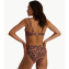 Rose Zebra High Waist Bikinibroekje