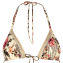 Watercult Secret Garden Triangle Bikinitop Sunfaded Florals