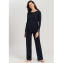 Hanro Sina Pyjamaset Deep Navy