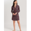 Hanro Sleep & Lounge Nachthemd Marsala Stripe