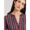 Hanro Sleep & Lounge Nachthemd Marsala Stripe