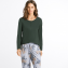 Hanro Sleep & Lounge Pyjamashirt Green Marble