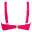 Annadiva Swim Smocky Bralette Bikinitop Dark Coral