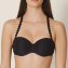 Marie Jo Tom strapless BH charbon