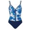 Sunflair Badpak Blauw Wit