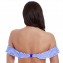 Freya Swim Totally Stripe Bardot Bikinitop Cobalt