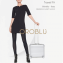 Oroblu Travel Fit Jurk Met Korte Mouwen Black