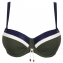 PrimaDonna Swim Ocean Drive Voorgevormde Balconette Bikinitop Dark Olive