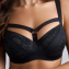 Marlies Dekkers Wing Power Voorgevormde Balconette BH Black Lace & Grey Black