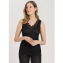 Hanro Woolen Lace Top Black