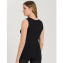 Hanro Woolen Lace Top Black