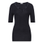 Hanro Woolen Lace T-shirt Black