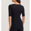 Hanro Woolen Lace T-shirt Zwart