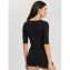 Hanro Woolen Lace T-shirt Black