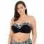 Elomi Swim Zulu Rhythm Bandeau Bikinitop Black