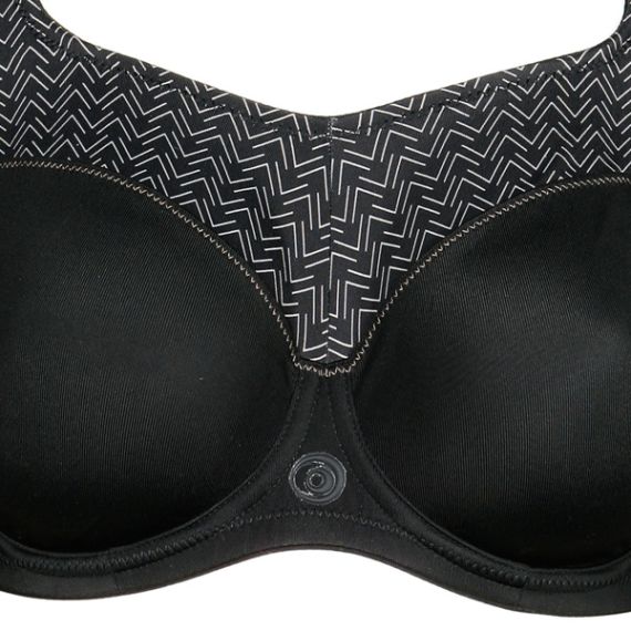 Marie Jo Action Arrow Sport BH Hoog Model Zwart Bestel online