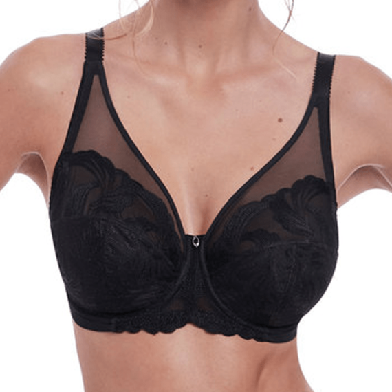 wetenschappelijk rouw Fabel Fantasie Anoushka Full Cup BH Black - Annadiva