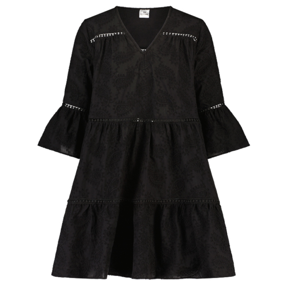 Black Embroidery Strandjurkje