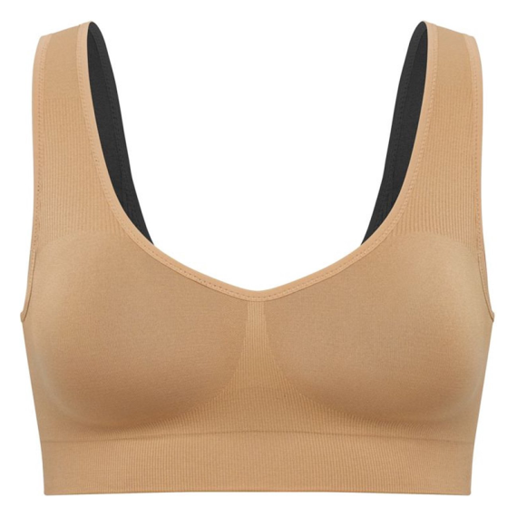 SPANX Breast of Both Worlds - omkeerbare comfortabele beha, Zwart/Barely, S