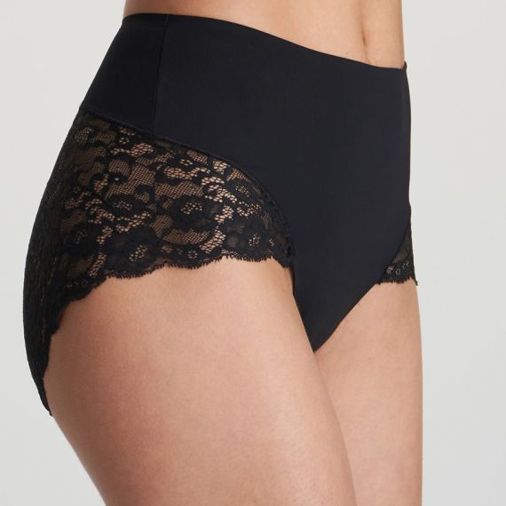 Marie Jo L'aventure Color Studio Lace Corrigerende Tailleslip Zwart
