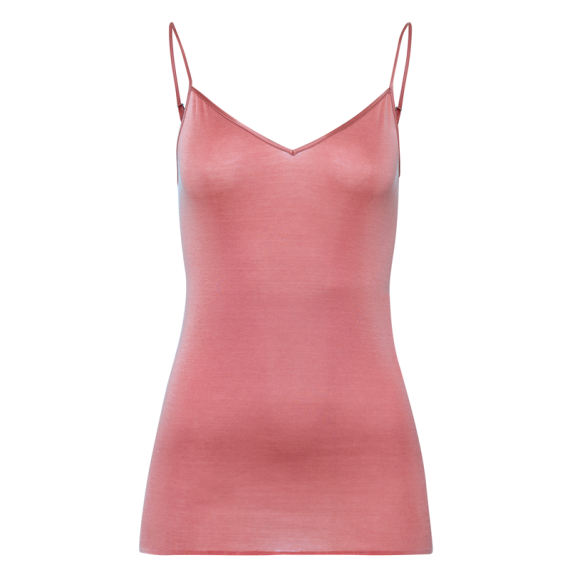 Cotton Seamless Top met Spaghettibandjes