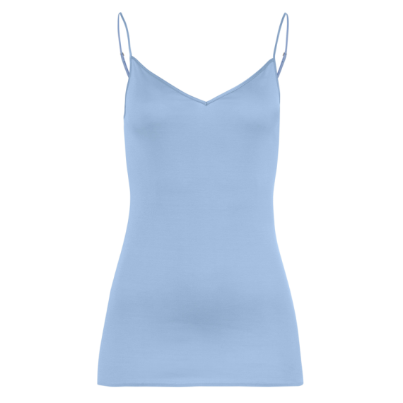 Cotton Seamless Top met Spaghettibandjes