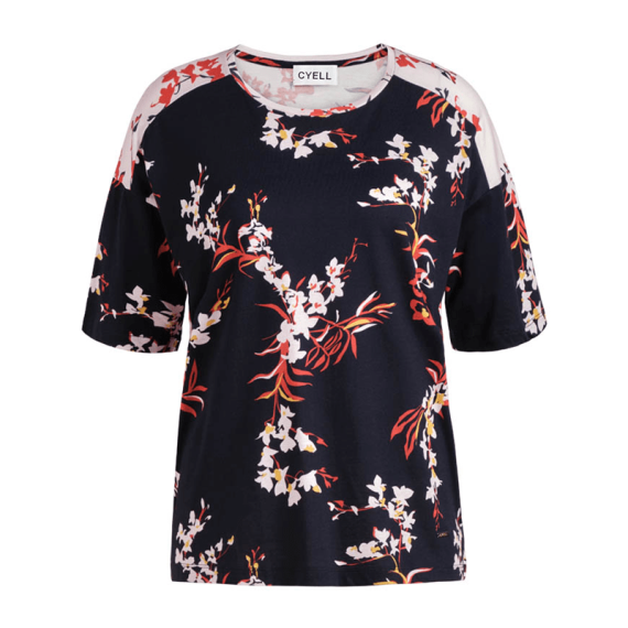 Orchid Pyjamashirt Met Korte Mouwen