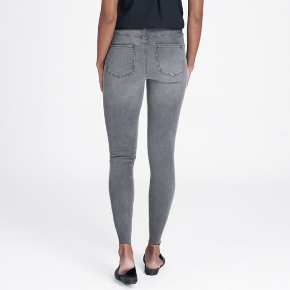 Spanx Distressed Denim Legging Vintage Grey Annadiva