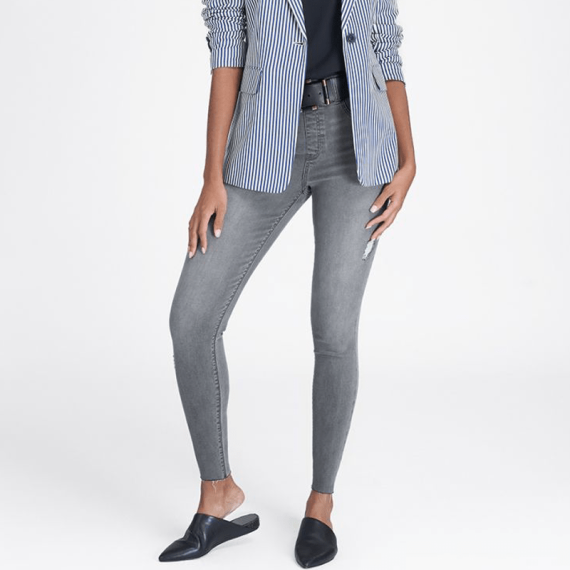Spanx Distressed Denim Legging Vintage 