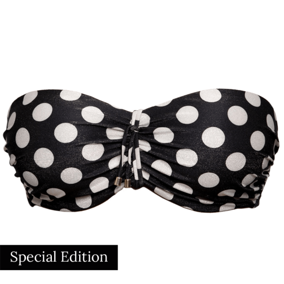 Diva Dot Bandeau Bikinitop