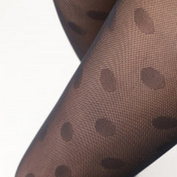 Oroblu Eco Fashion Panty 40 Denier Black Dot 
