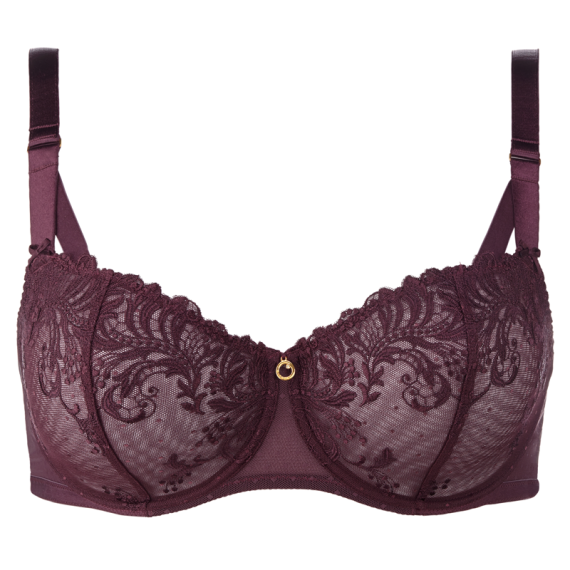 Aubade Femme Passion Half Cup BH Wineberry