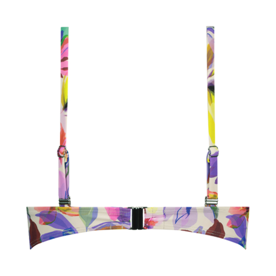 Cyell Badmode Fluid Flowers Bandeau Bikinitop - Annadiva