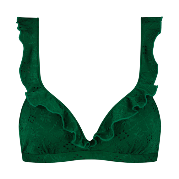 Green bikini top discount