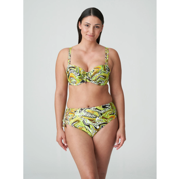 LA PERLA Studio 8 44 Italy bikini swimsuit underwire lime padded balconette