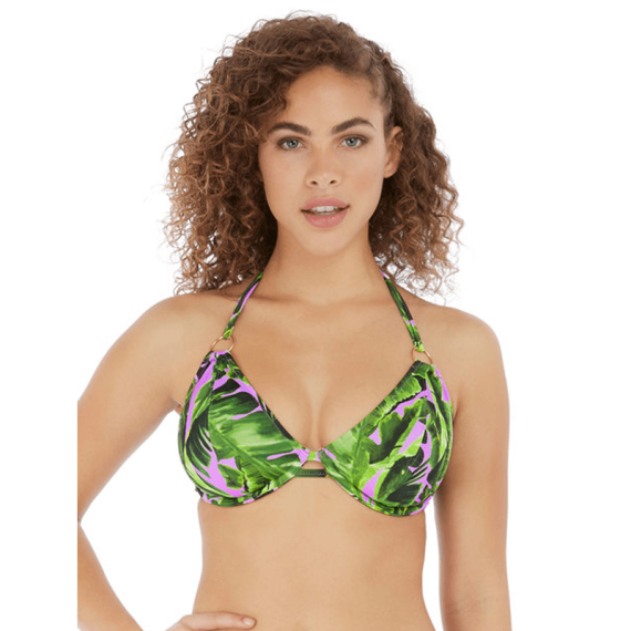 Freya Swim Jungle Oasis Halter Bikinitop Cassis