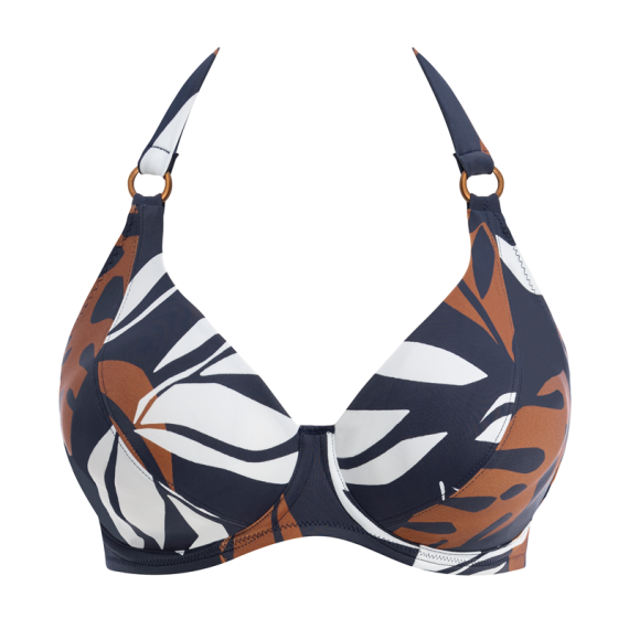 Fantasie Swim Lake Orta Halter Bikinitop French Navy Annadiva