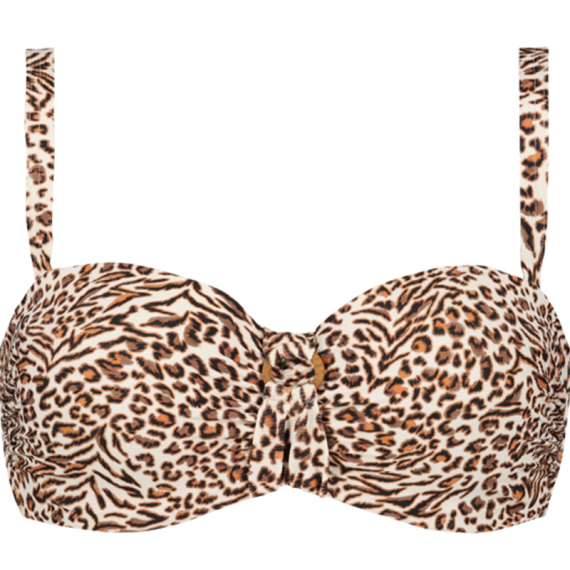 Cyell Badmode Leopard Love Bandeau Bikinitop
