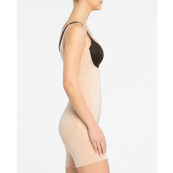 Spanx Oncore Open-Bust Bodysuit Nude