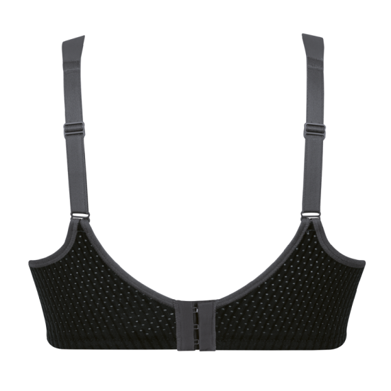 Anita Active Performance X Wire Sport BH Zwart/Antraciet